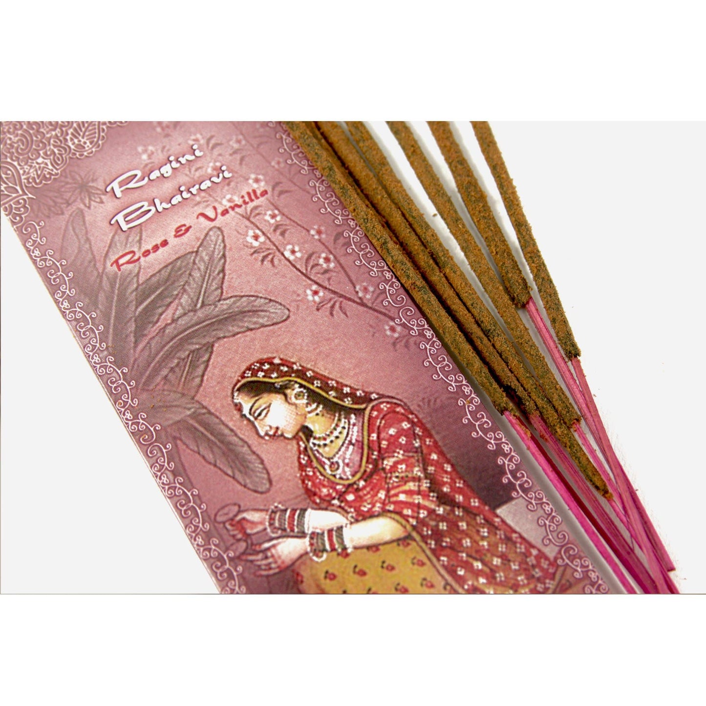 Incense Sticks Ragini Bhairavi - Rose and Vanilla - Passion