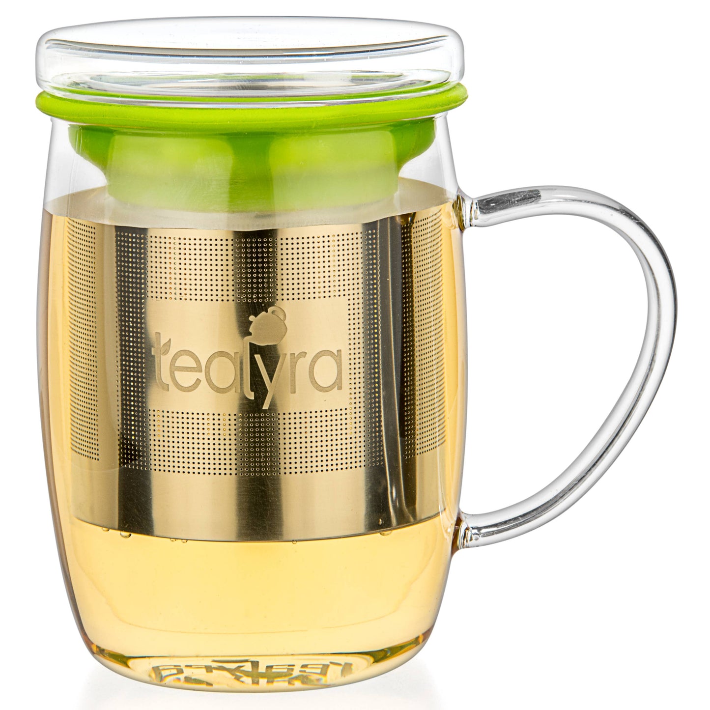 PerfecTEA Glass Cup Infuser - Perfect Tea Mug