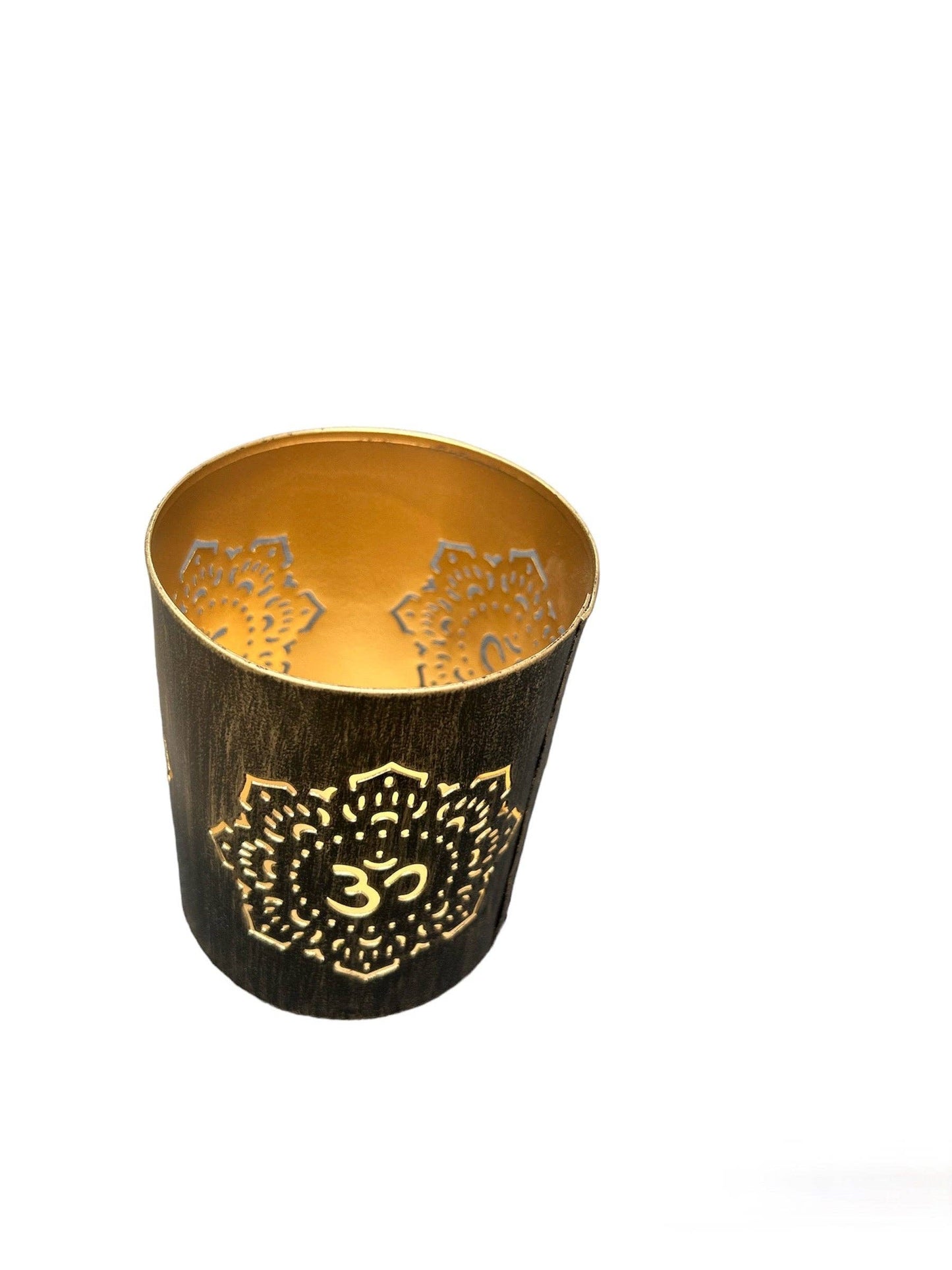 Om Candle Lantern