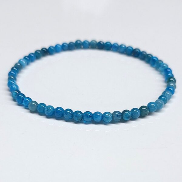 Apatite Beaded Bracelet 4mm