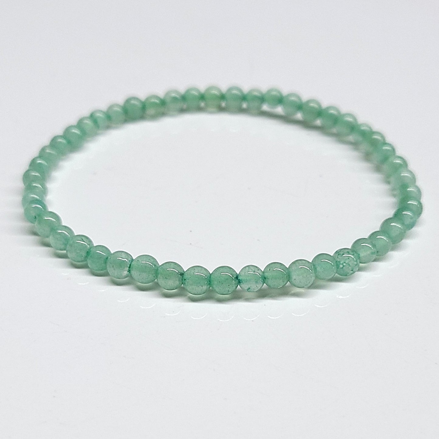Green Aventurine Beaded Bracelets 4mm