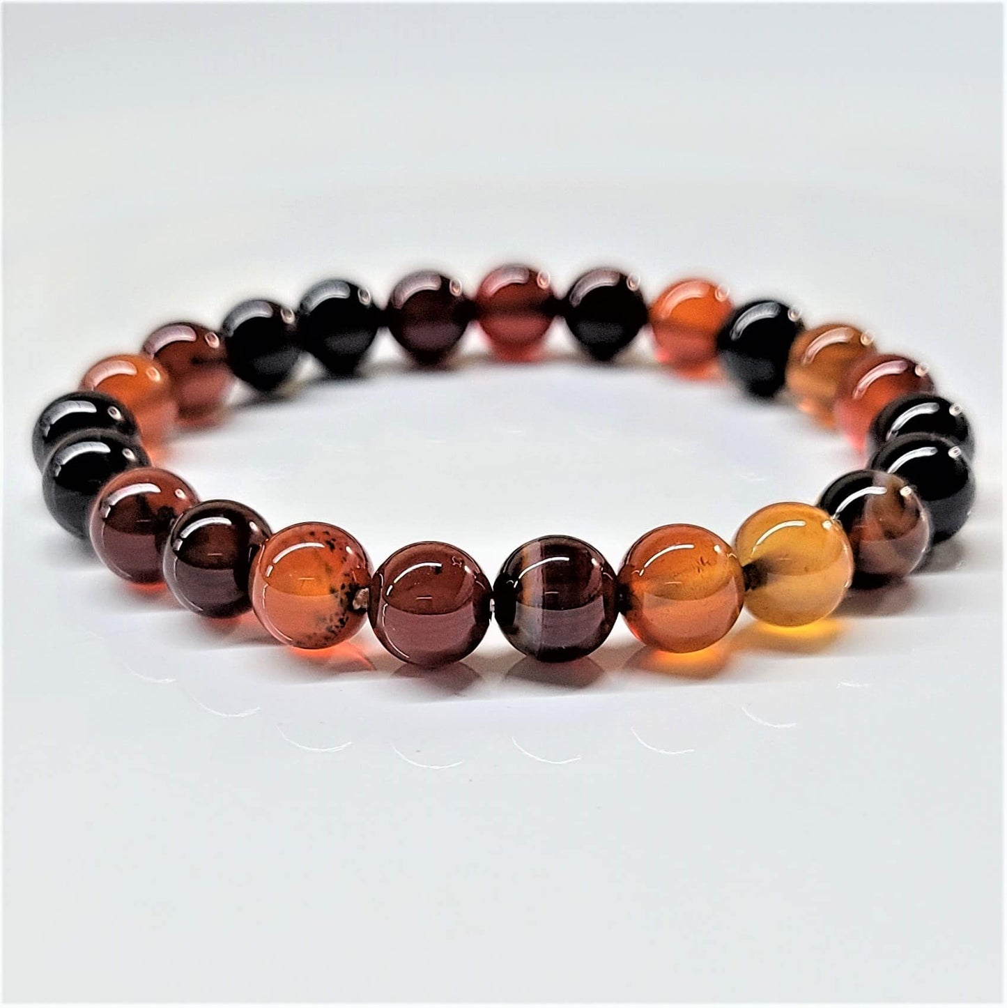 Agate Beaded Bracelets 8mm
