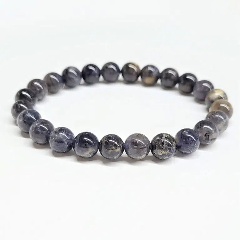 Iolite Beaded Bracelets 8mm