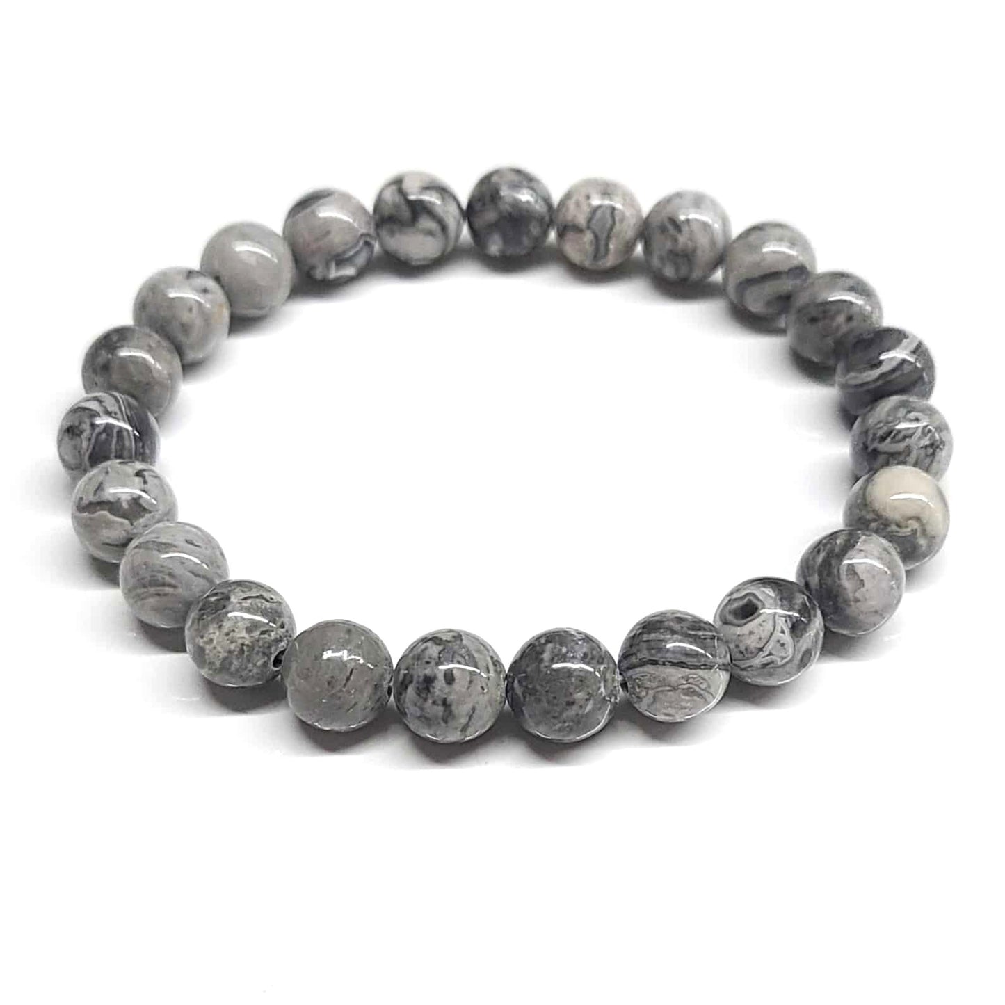 Map Stone Jasper 8mm