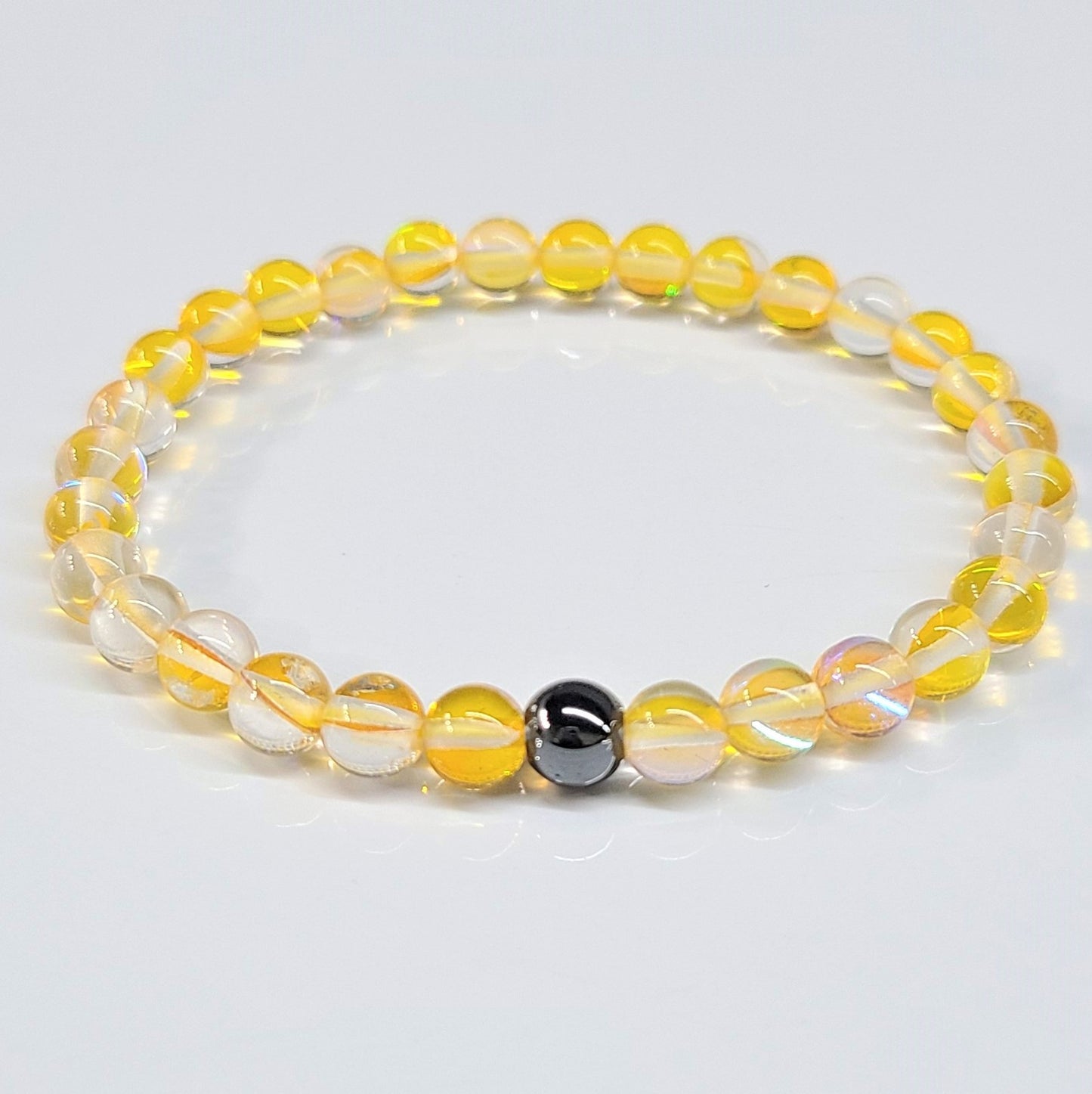 Mermaid Glass Yellow 6mm