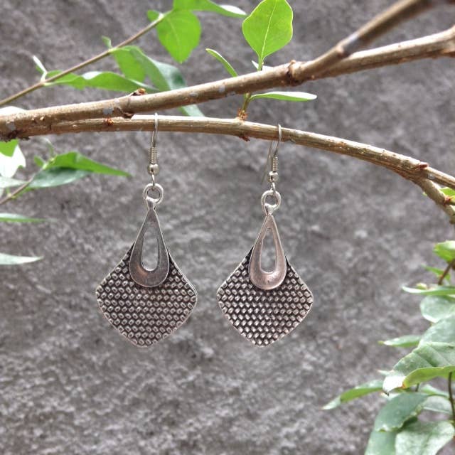 Teardrop Mosaic Earrings