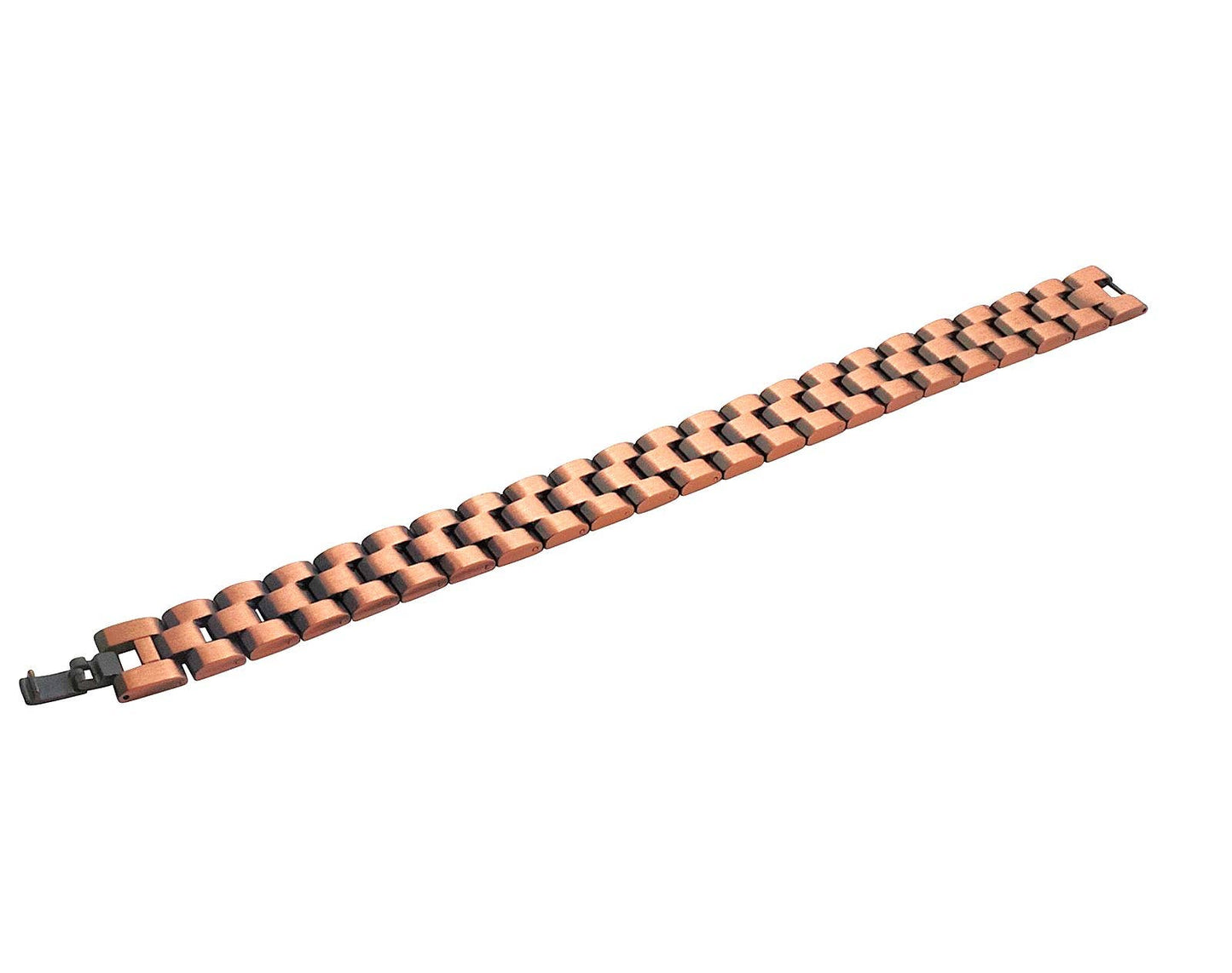 LM 14 Link Copper Adjustable Magnetic Rolex style Bracelet