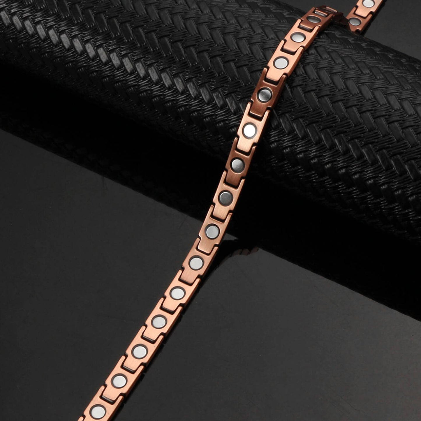 LM 02 Link Copper Magnetic Bracelet
