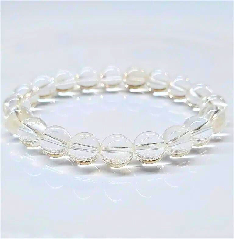 Quartz Beaded Bracelets 10mm