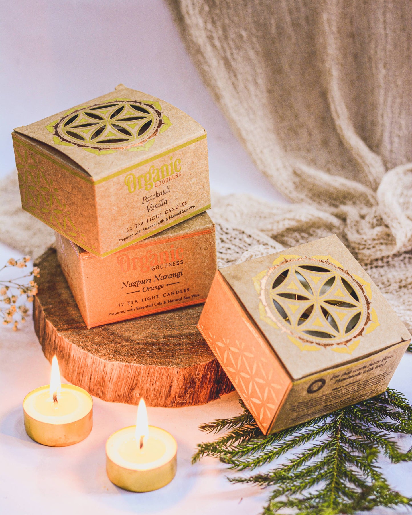 Patchouli Vanilla Tealight Candles