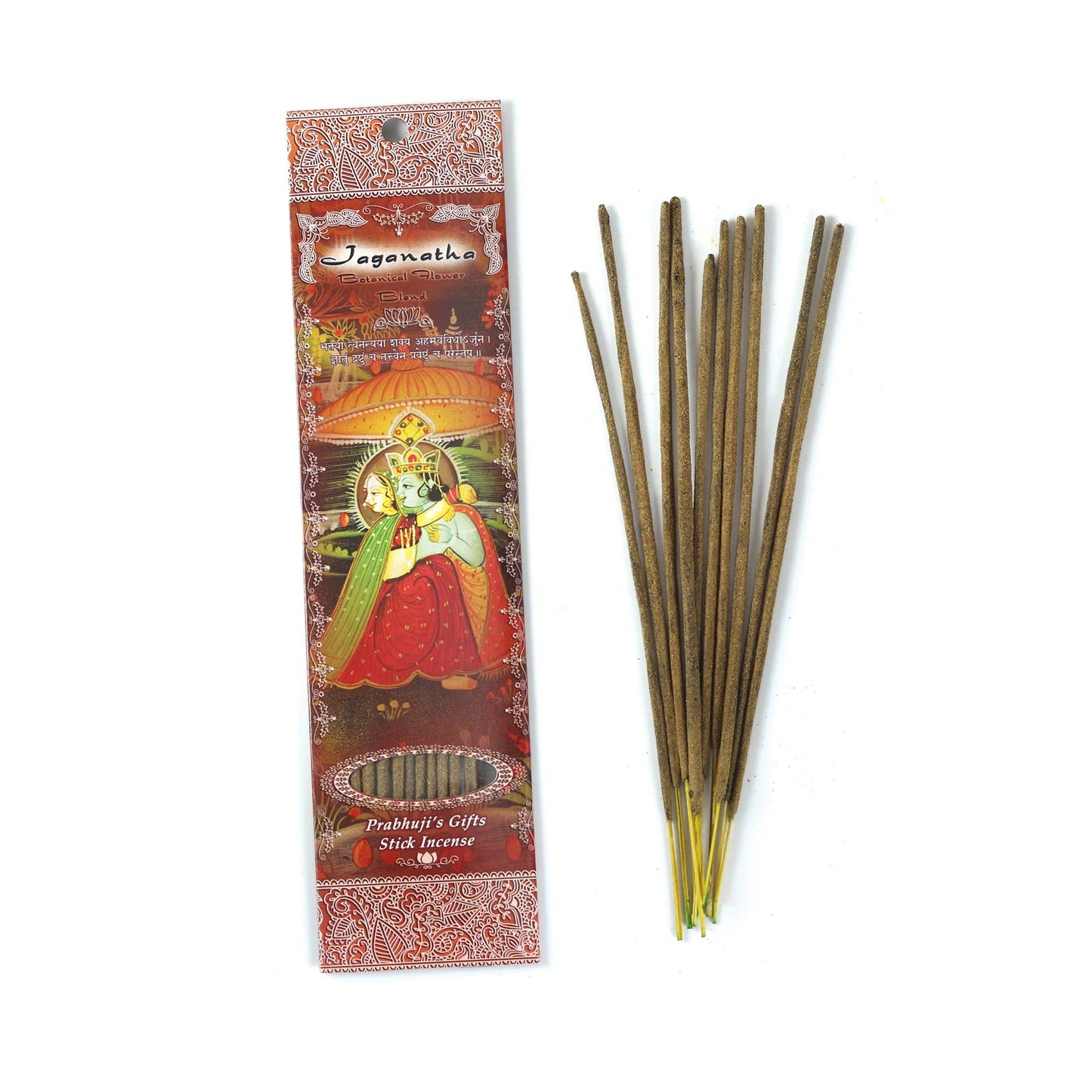Incense Sticks Jaganatha - Botanical Flower Blend