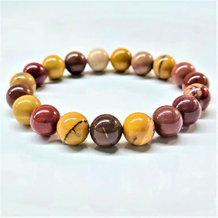 Mookaite Beaded Bracelets 10mm