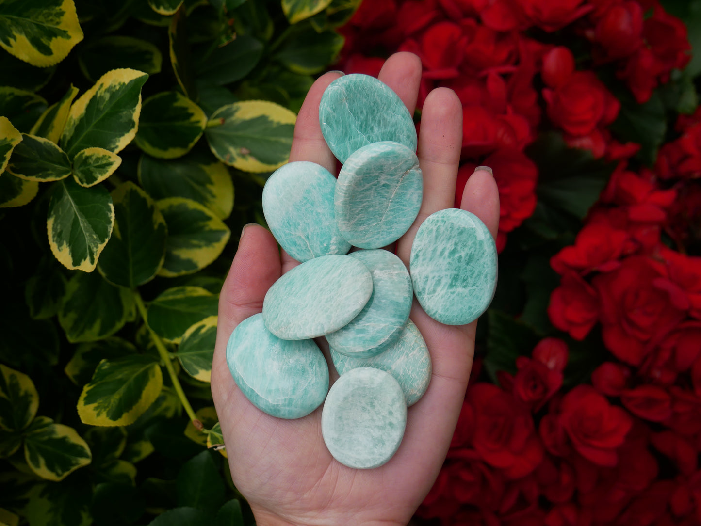 Amazonite Worry Stones