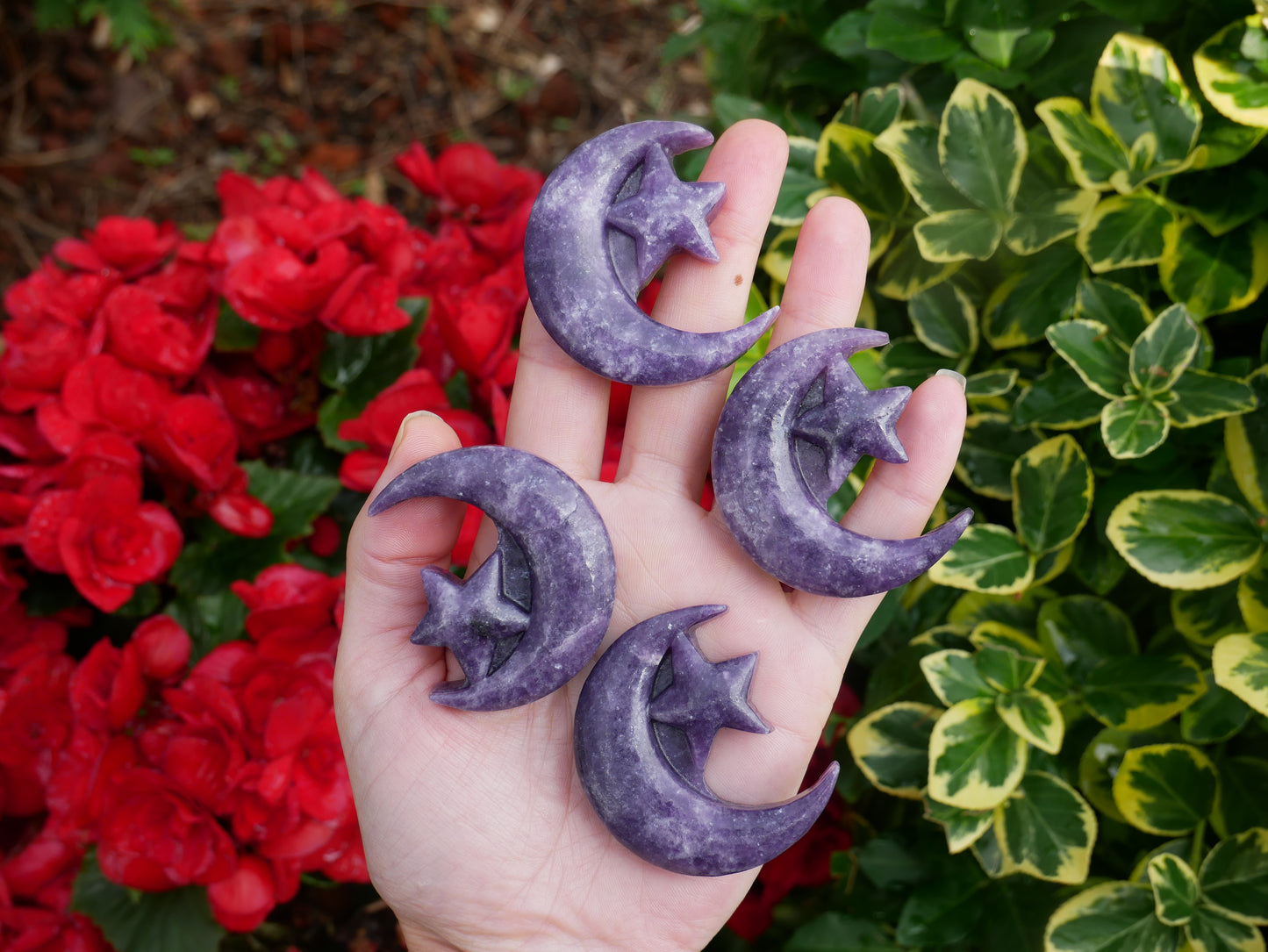 Lepidolite Moon Star
