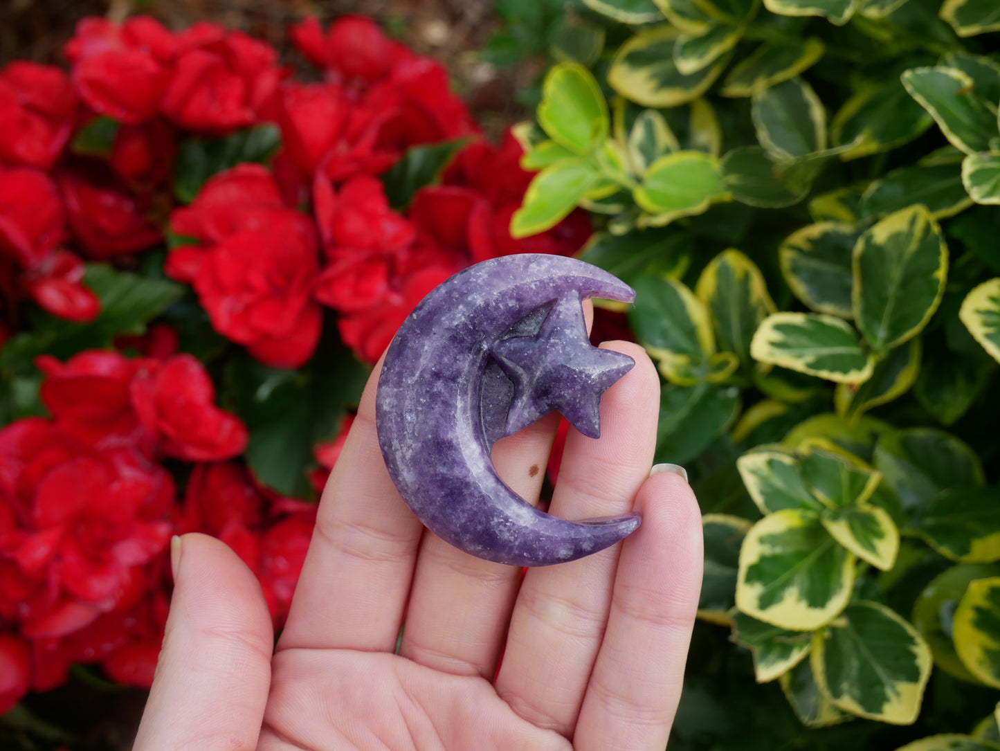 Lepidolite Moon Star
