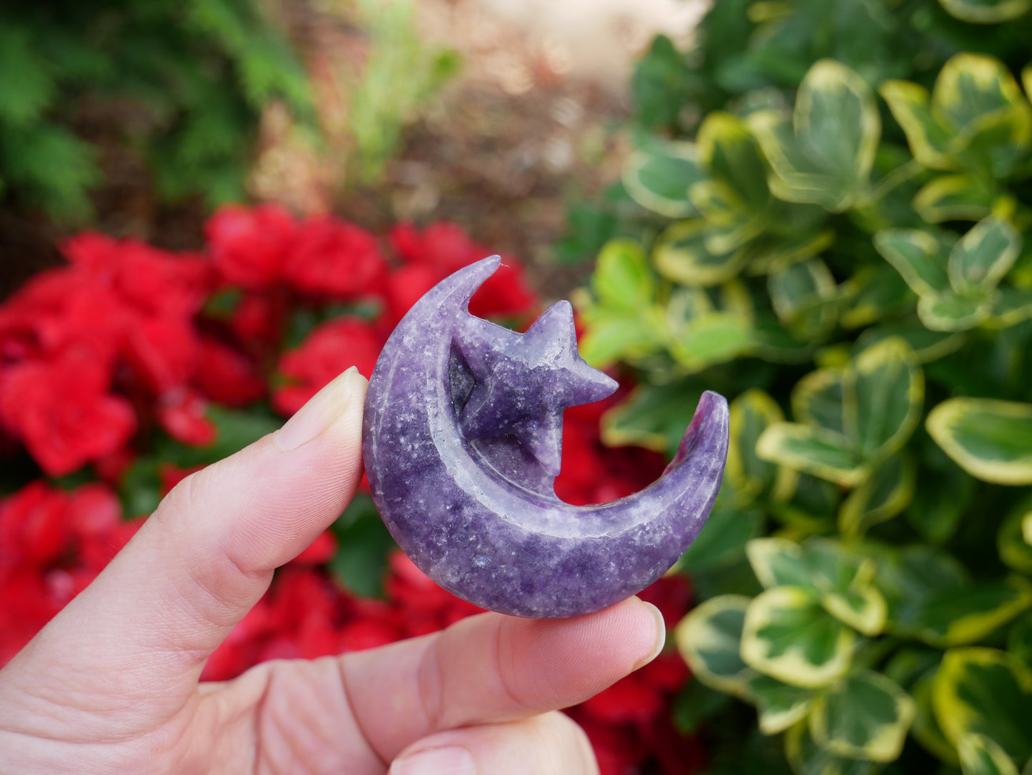 Lepidolite Moon Star