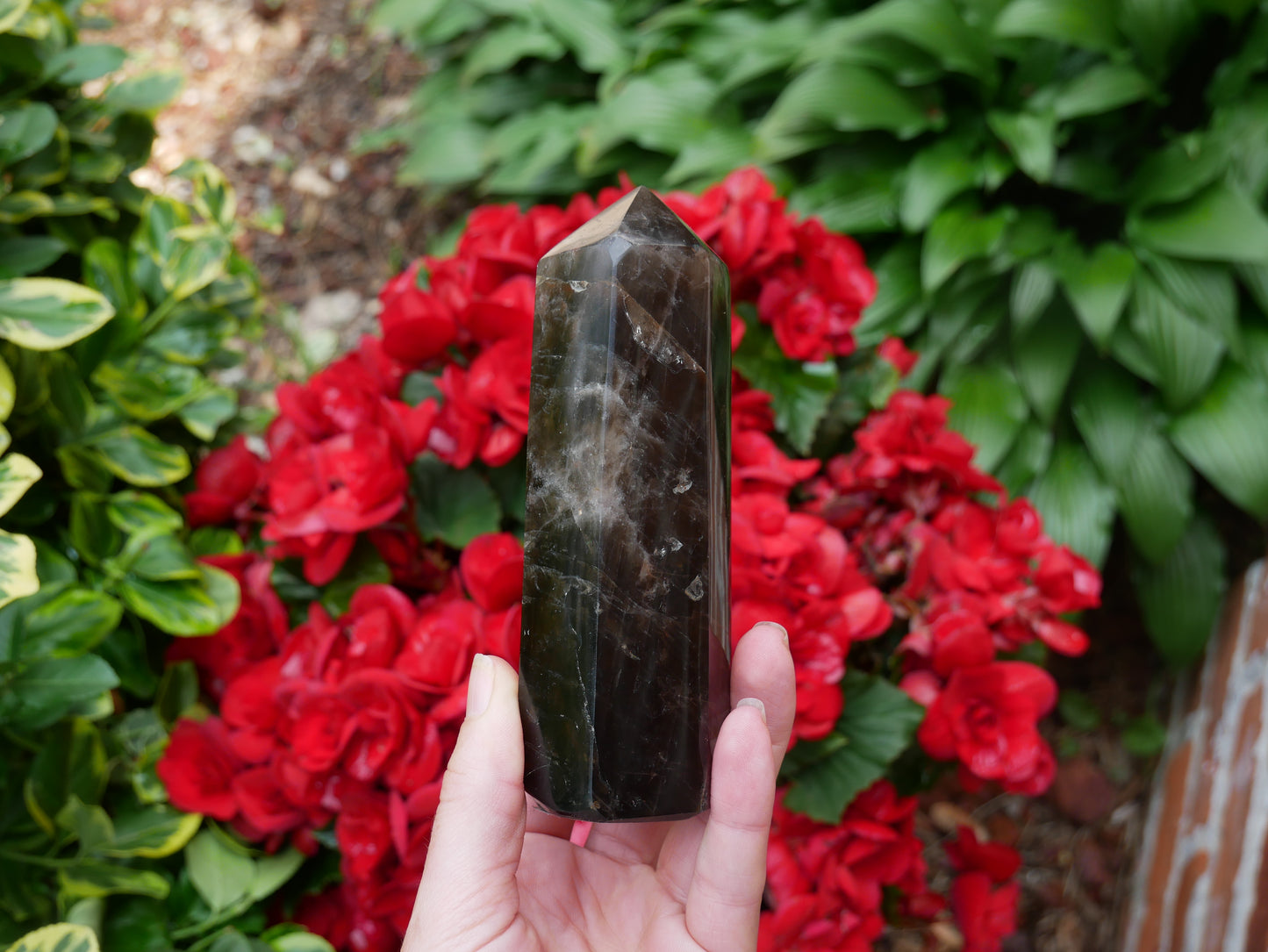 Smokey Quartz LARGE Tower
