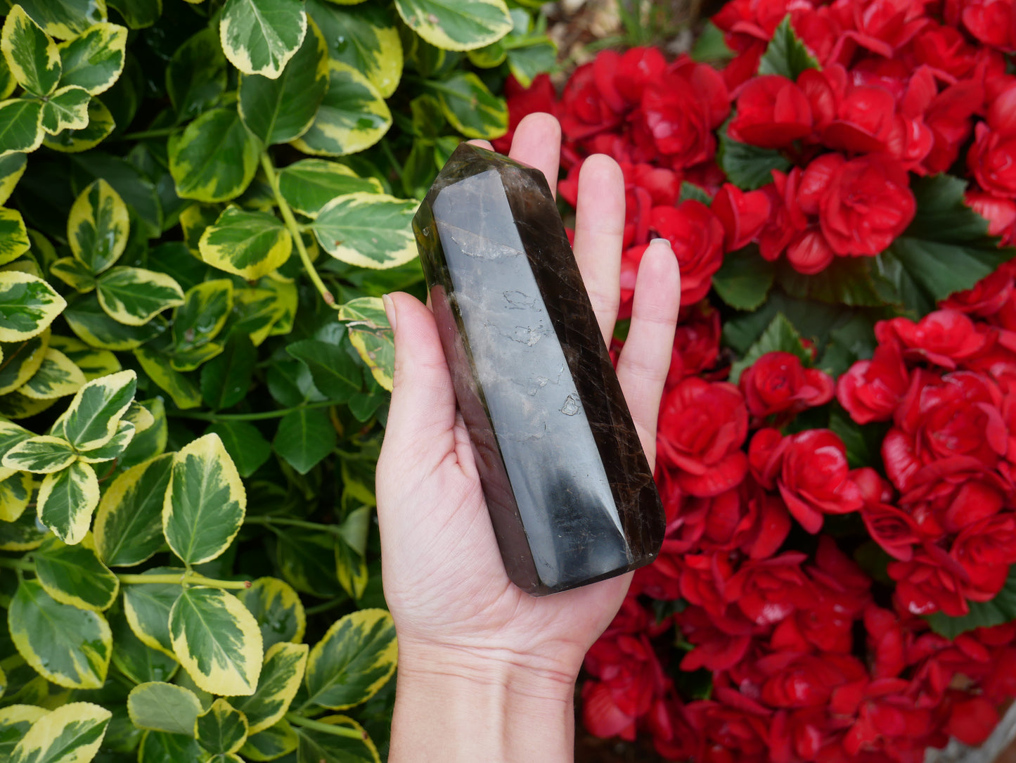 Smokey Quartz LARGE Tower