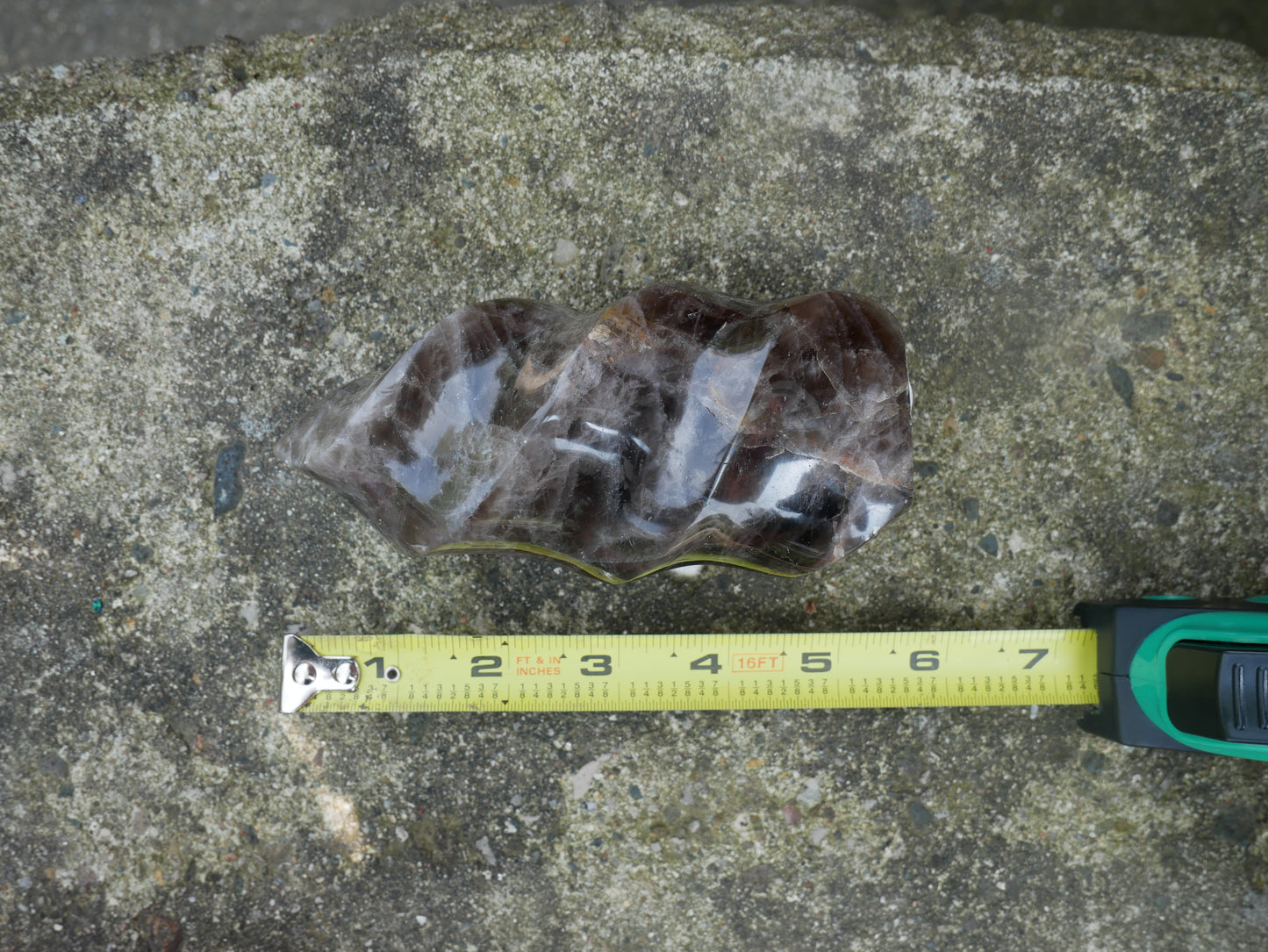 Smokey Quartz SMALL Flame
