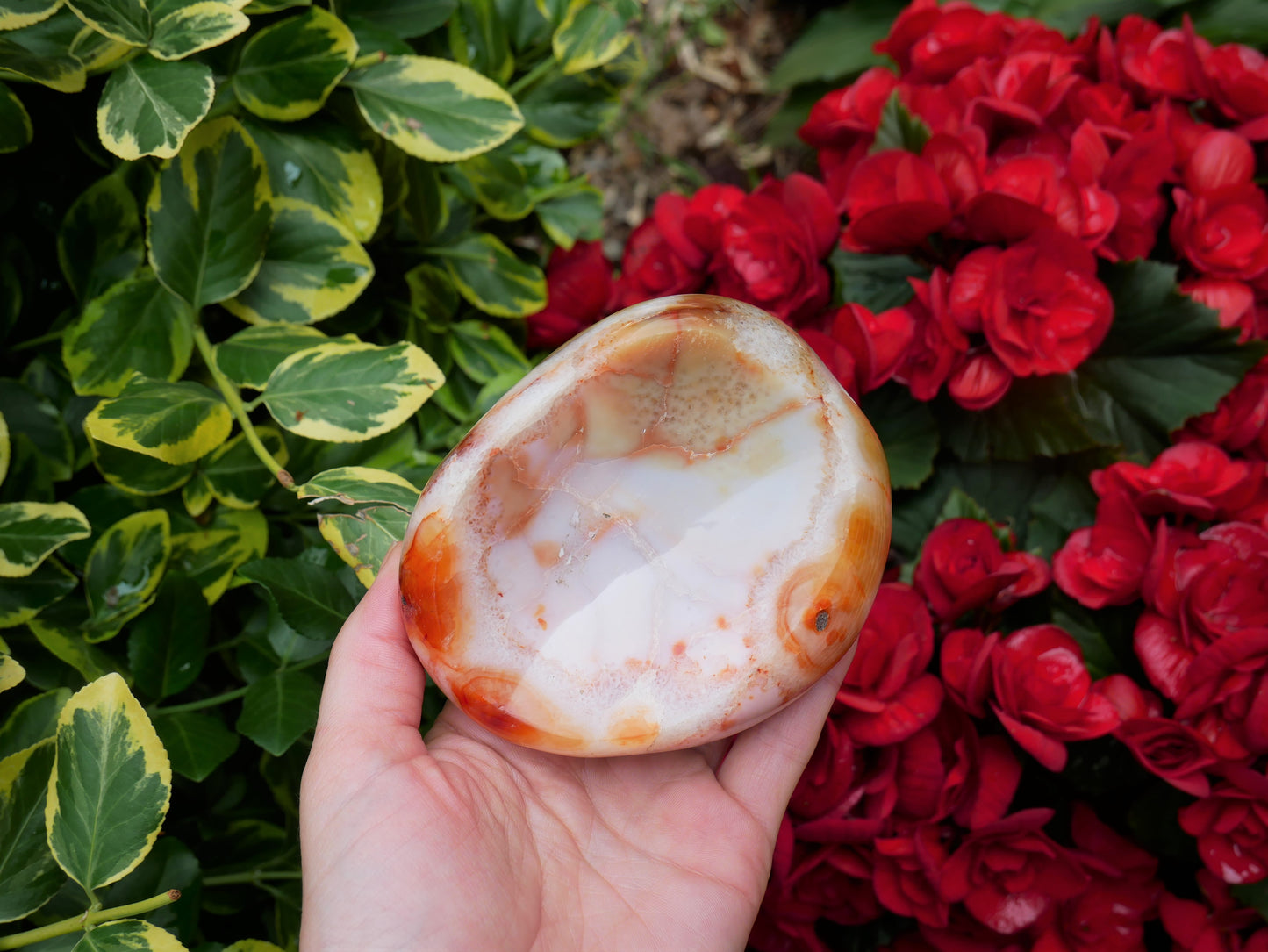 Carnelian Crystal Dish