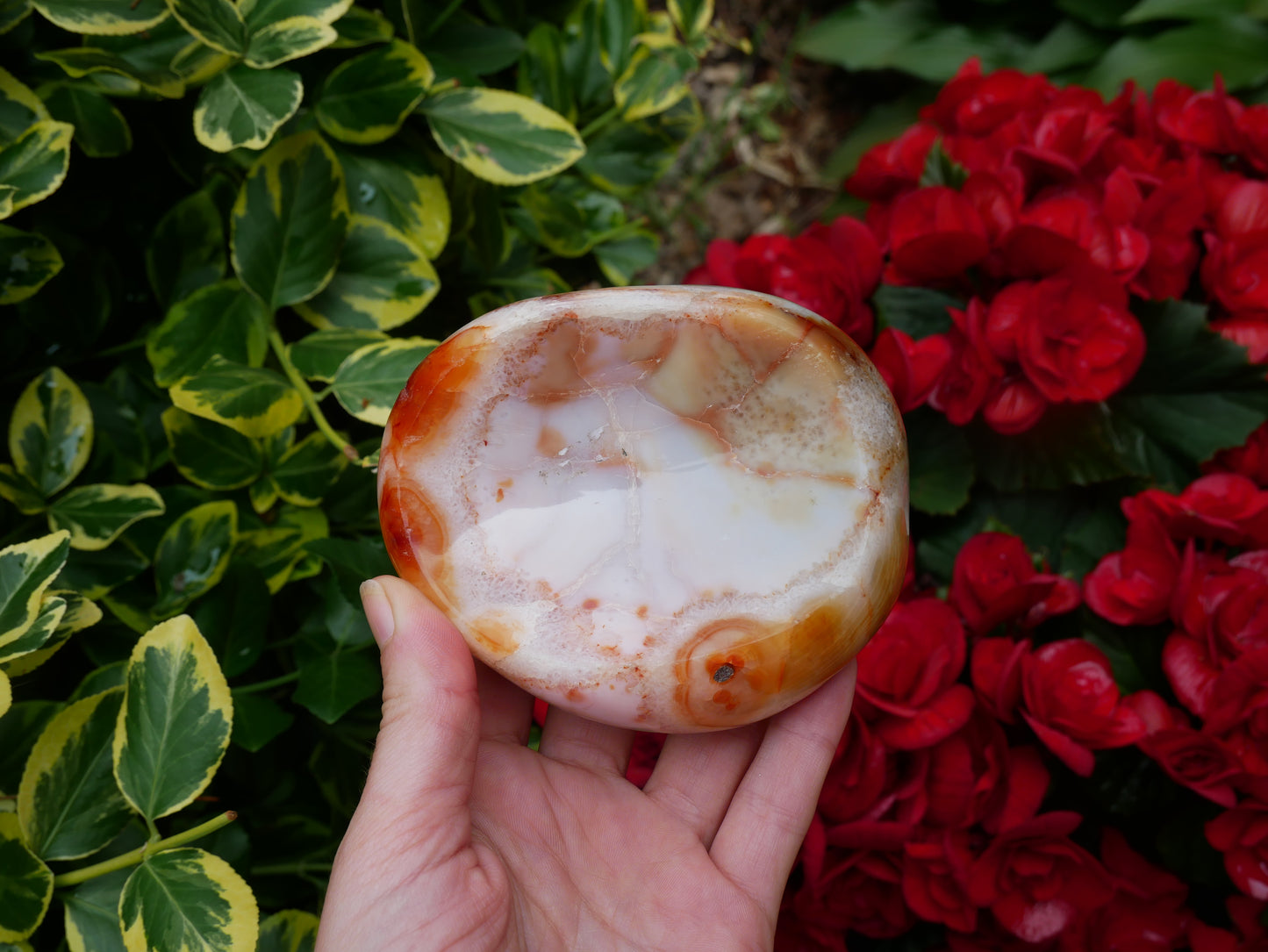 Carnelian Crystal Dish