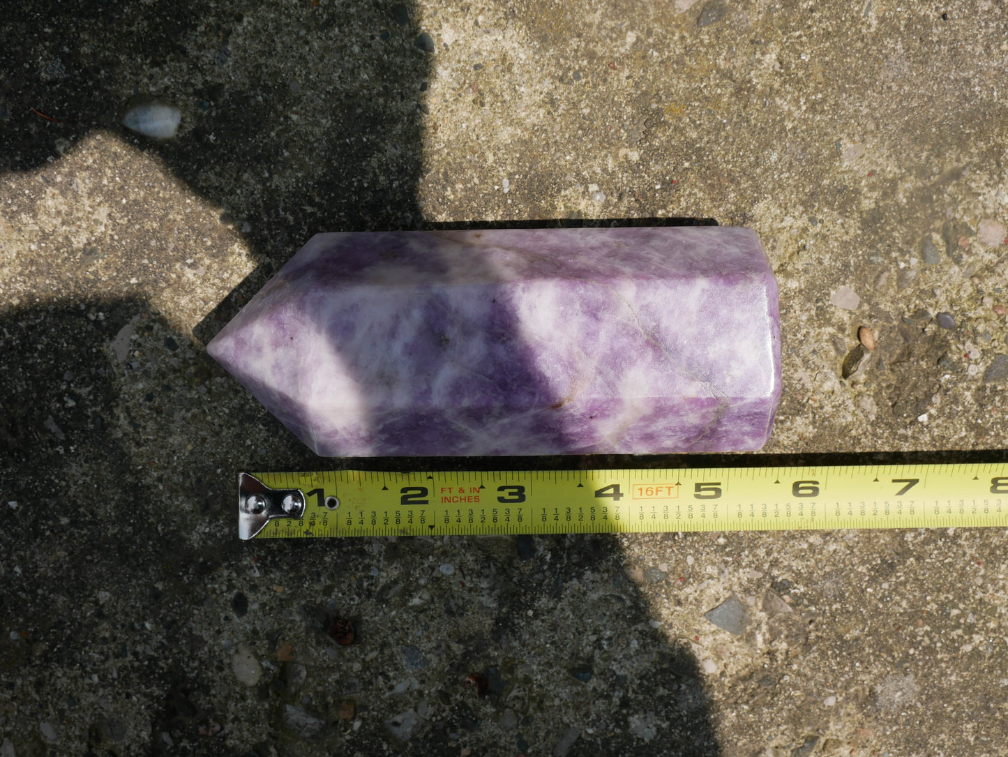 Lepidolite Point