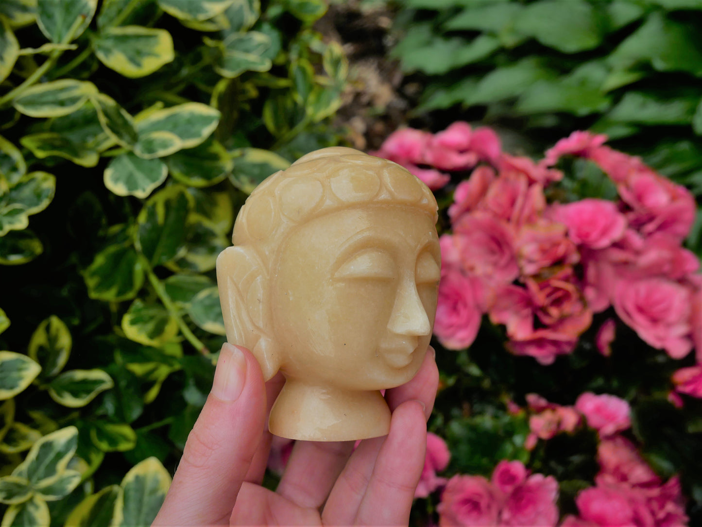 Yellow Aventurine Buddha