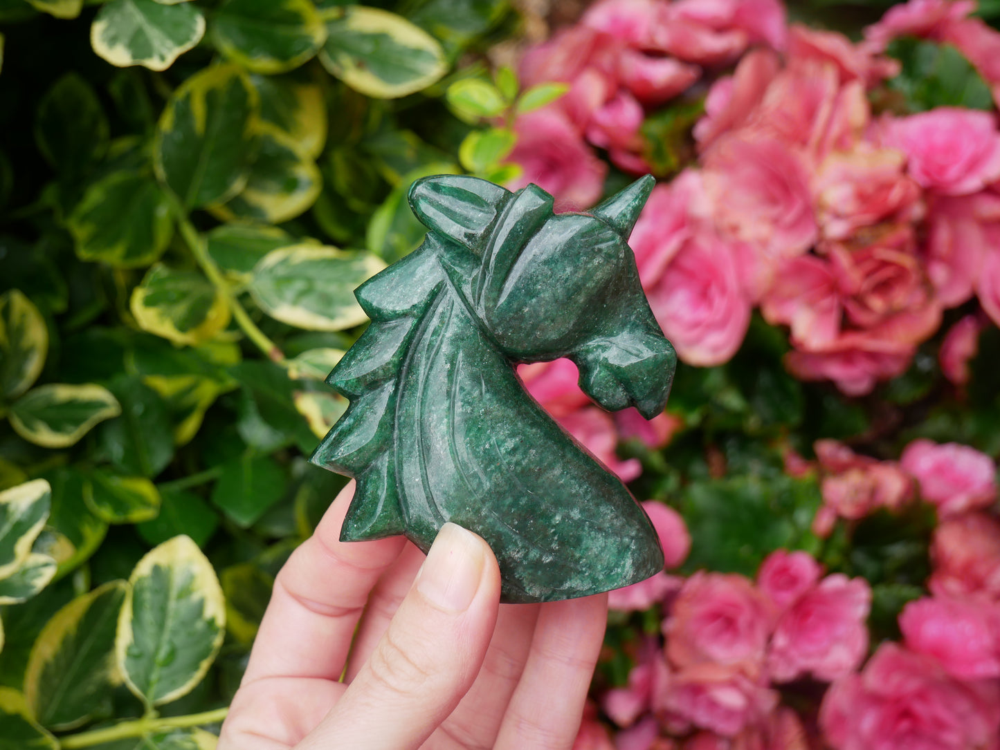 Jade Crystal Unicorn