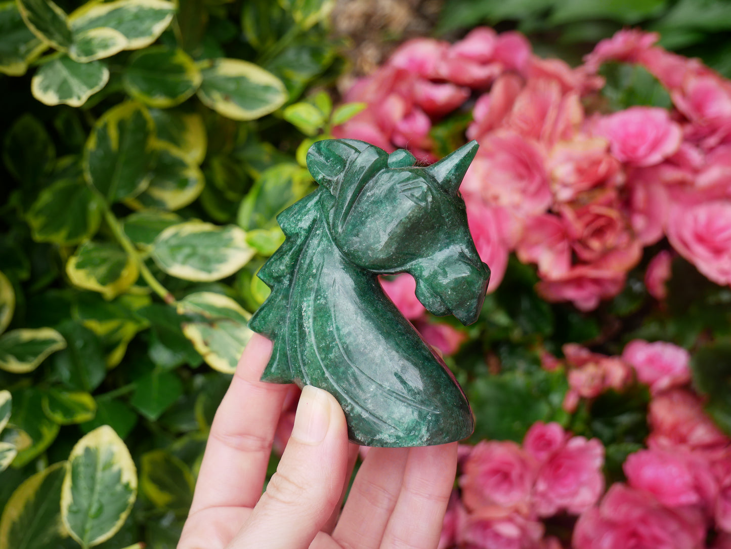 Jade Crystal Unicorn
