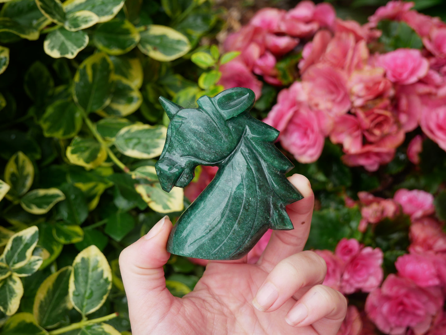 Jade Crystal Unicorn