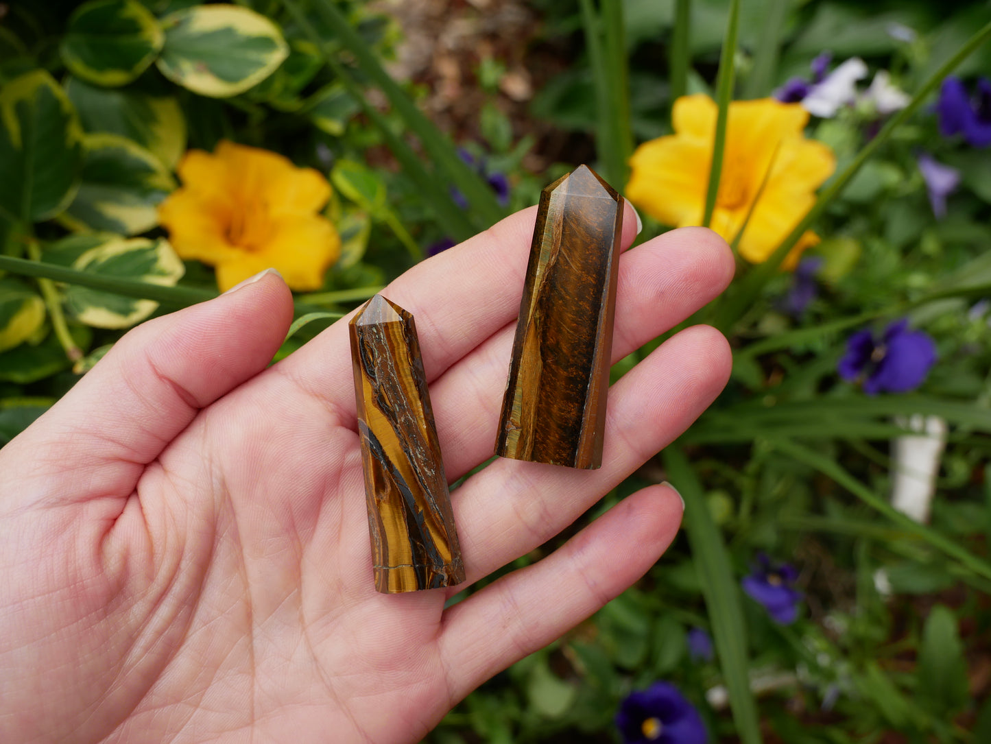 Tigers Eye FLAT Point