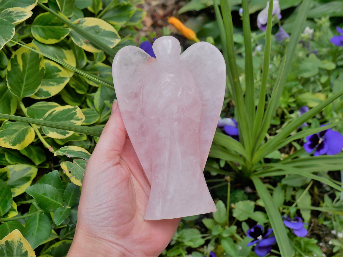 Rose Quartz Angel