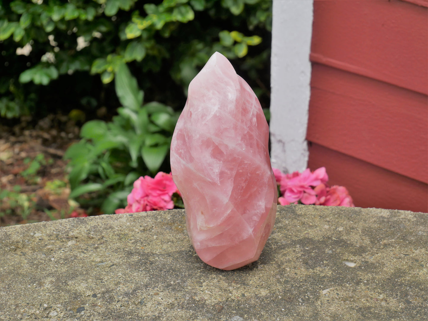 Rose Quartz LARGE Flame