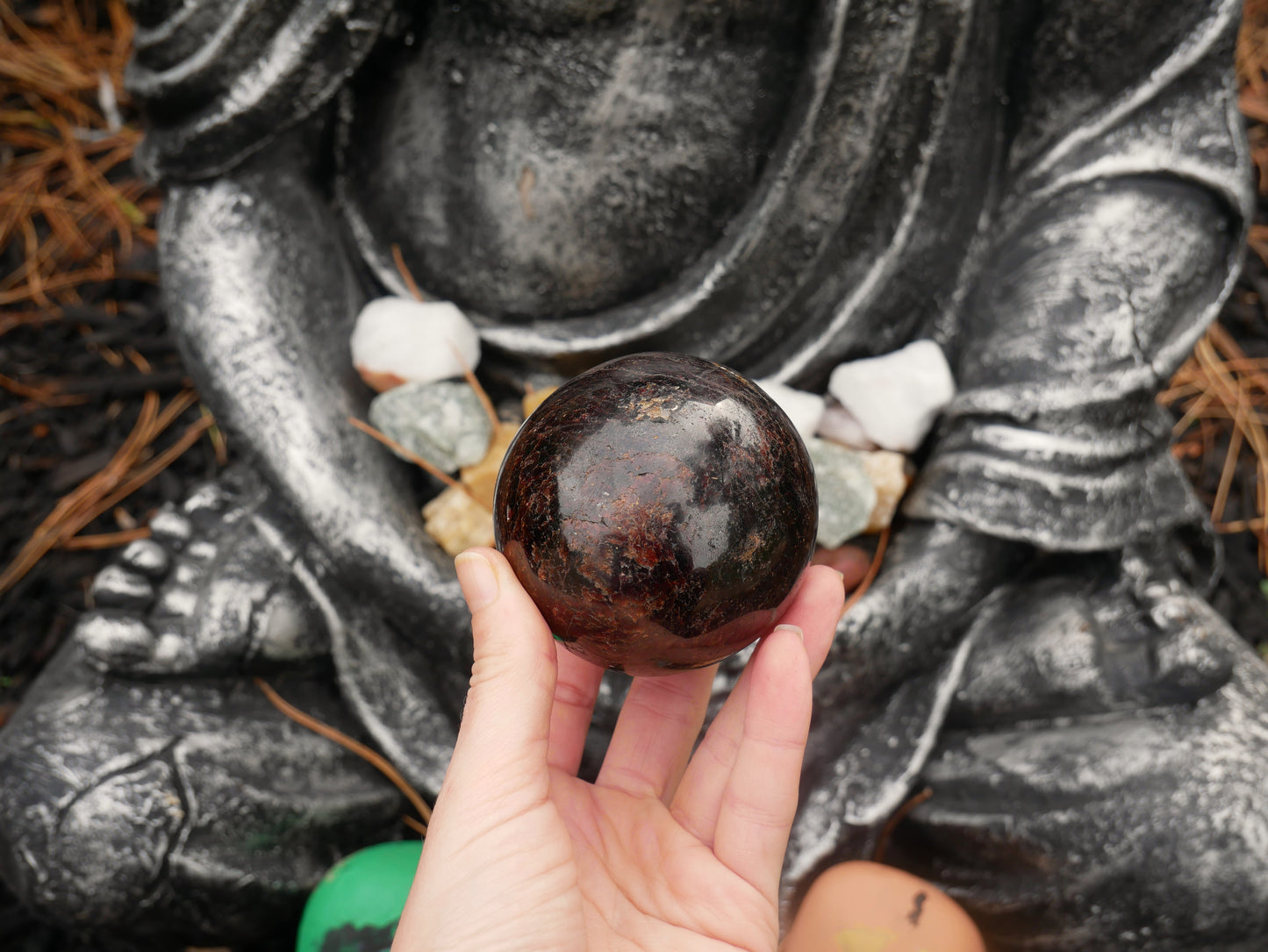 Garnet Large Sphere