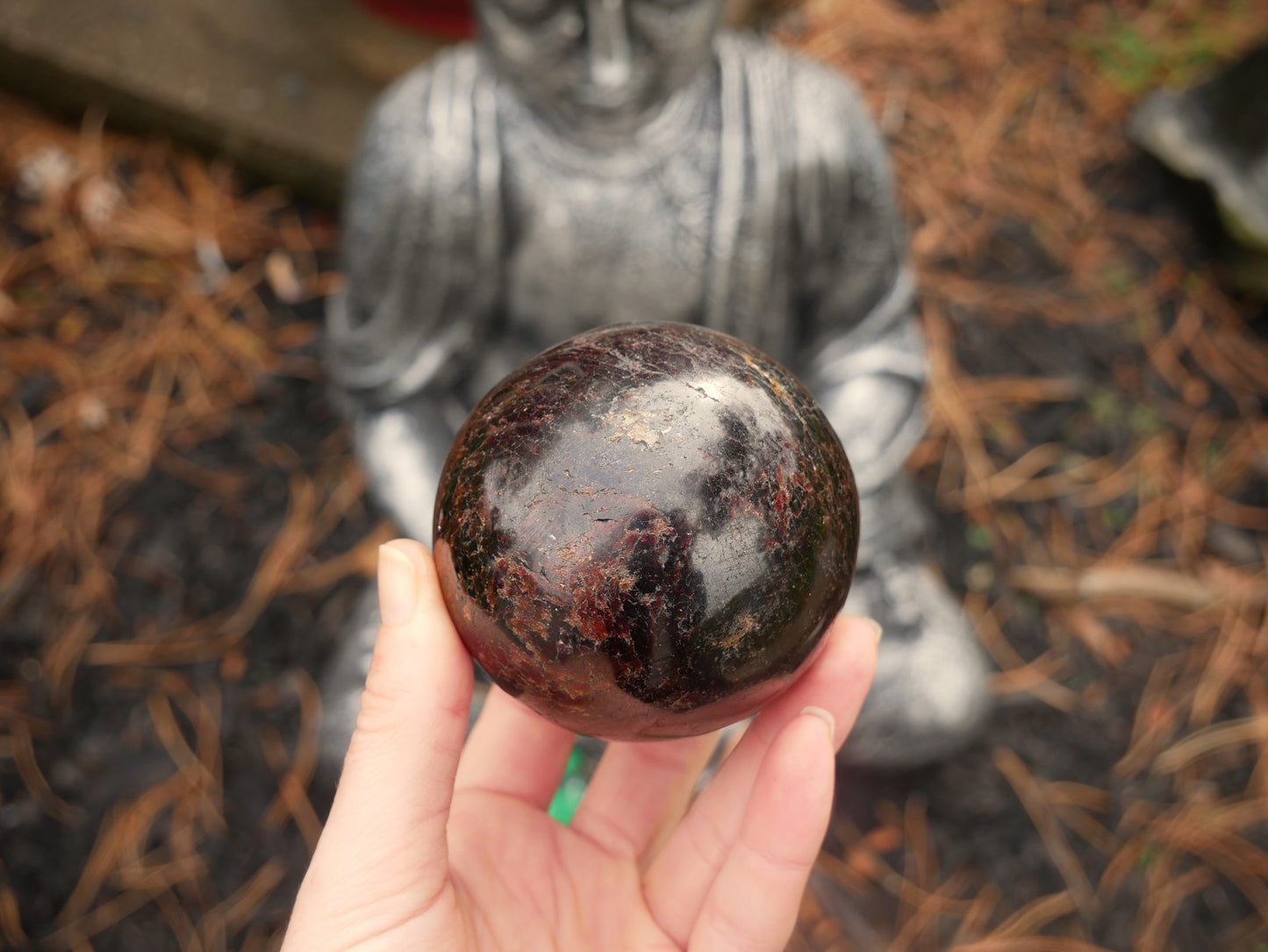 Garnet Large Sphere