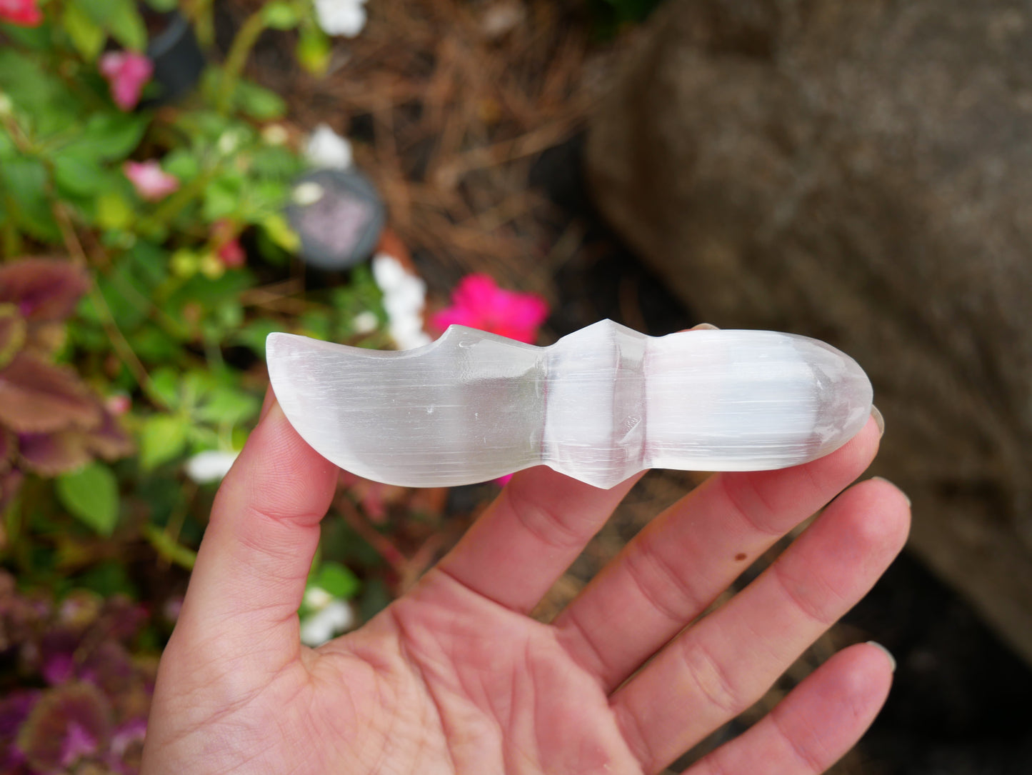 Selenite Small Knife