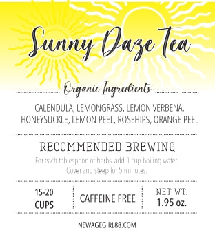 Sunny Daze Organic Loose Tea