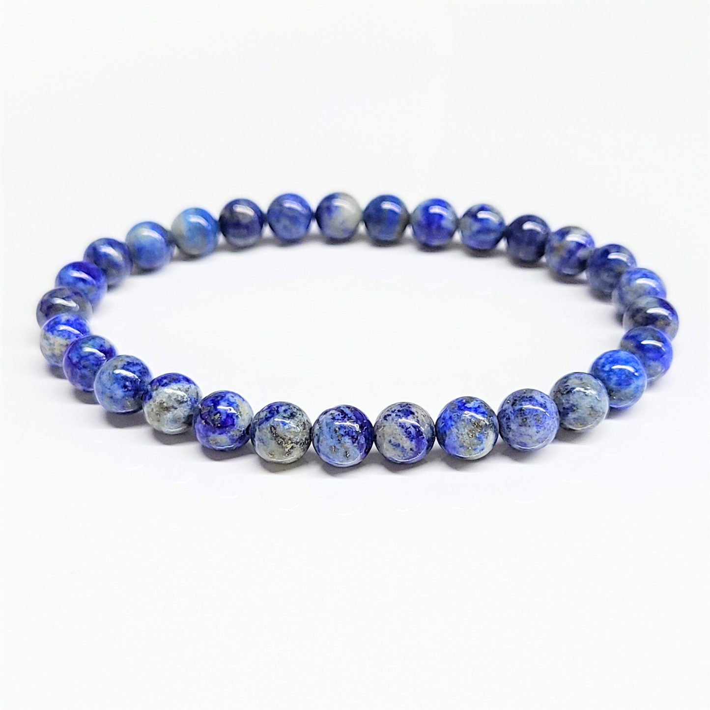 Lapis Beaded Bracelets 6mm