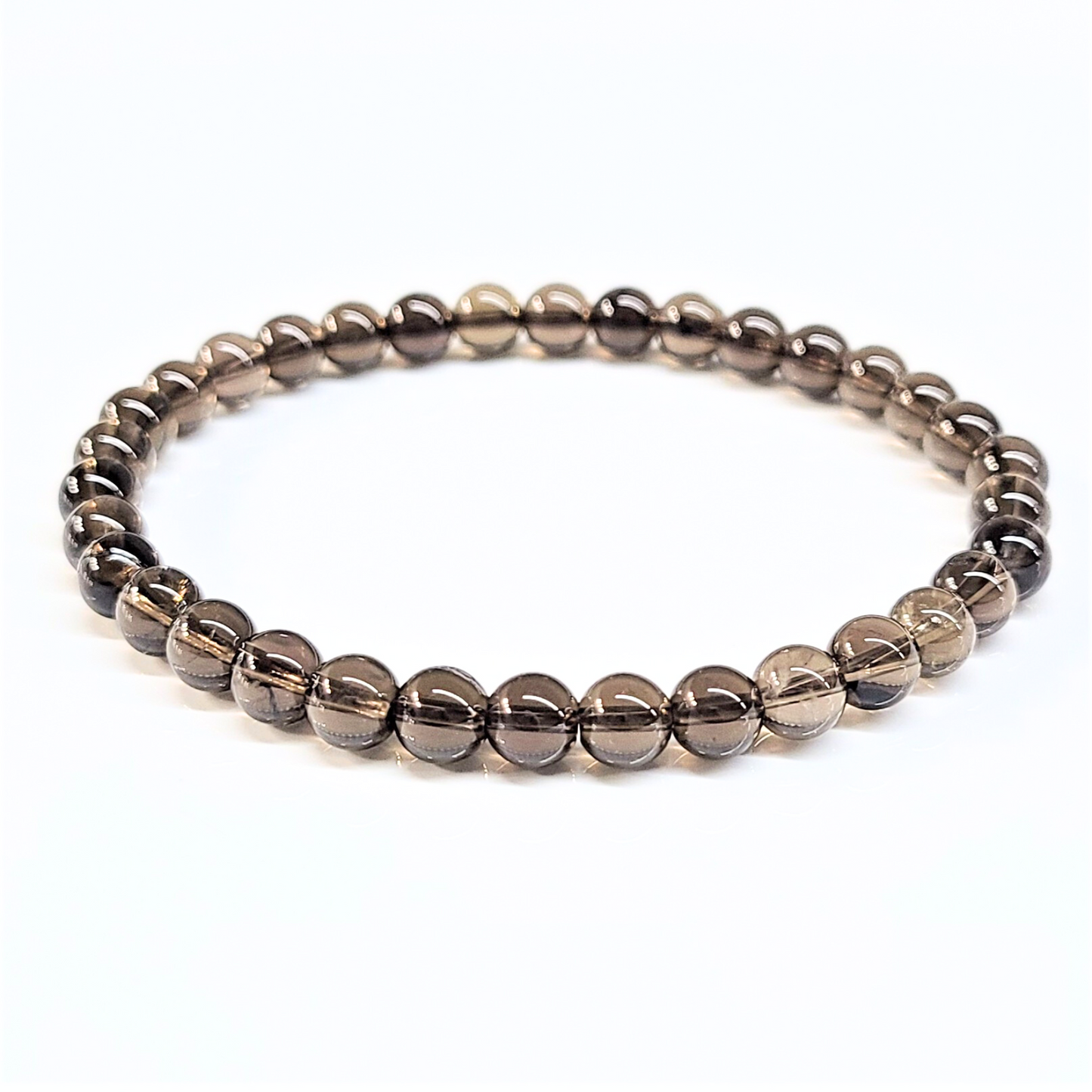 Smokey Quartz Beaded Bracelets 6mm
