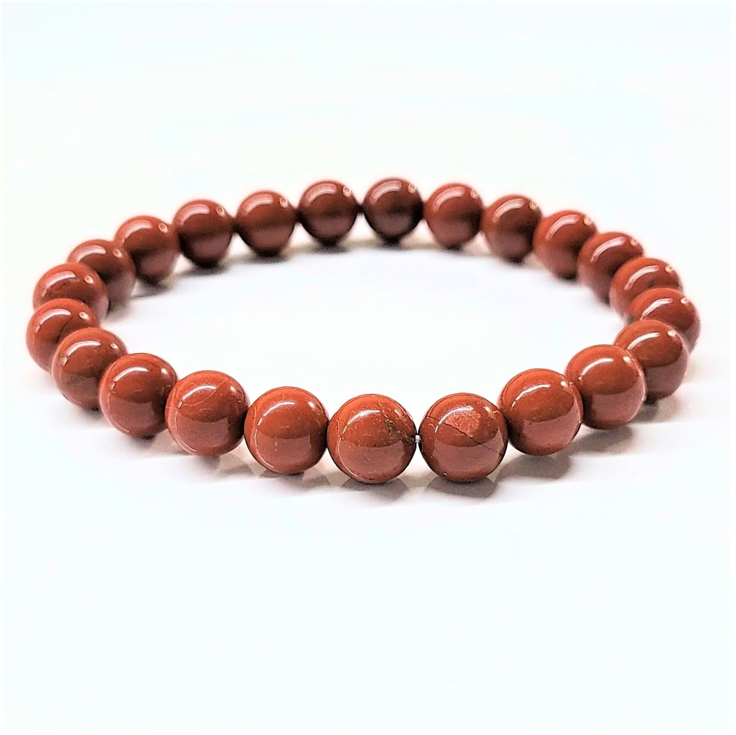 Red Jasper Beaded Bracelets 8mm