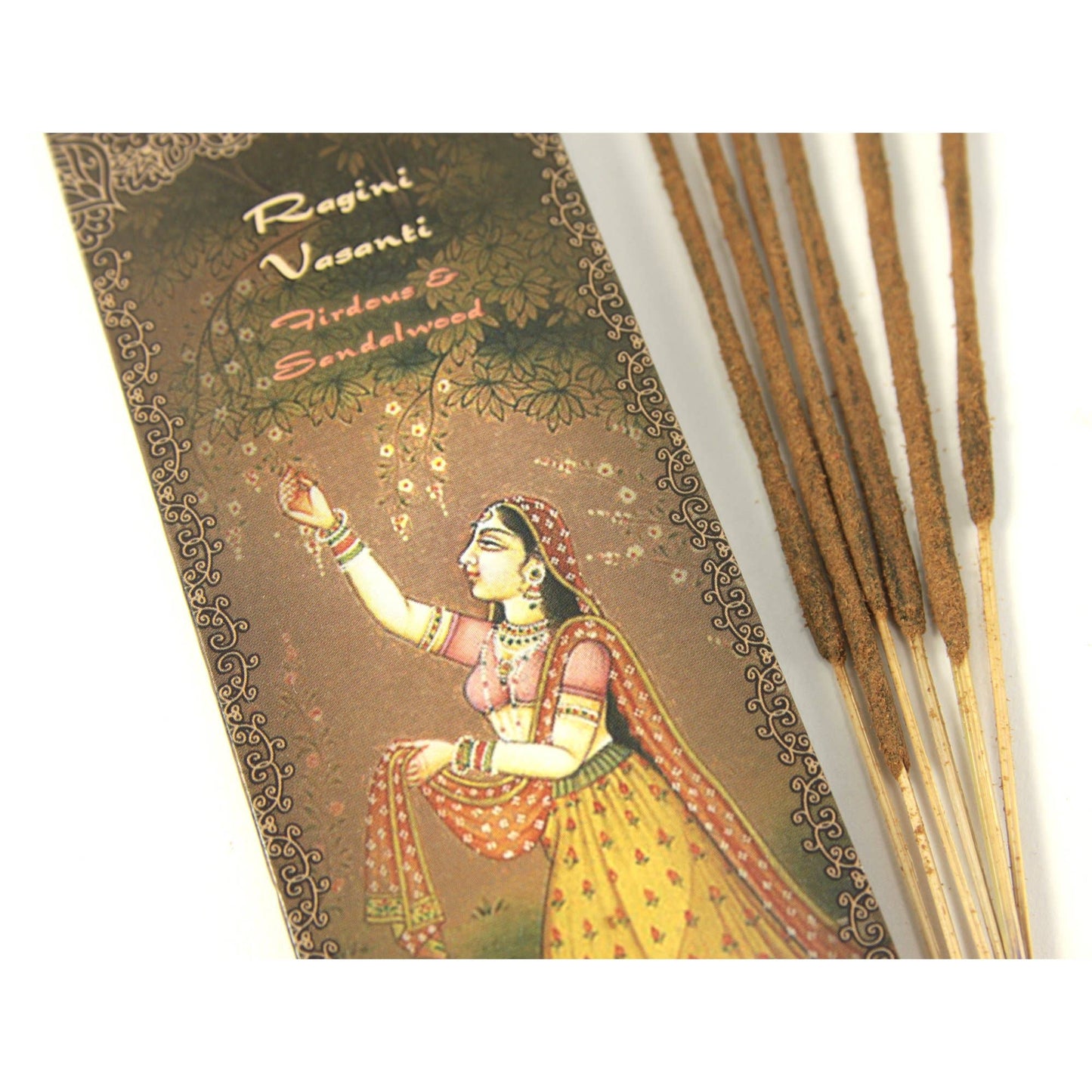 Incense Sticks Ragini Vasanti - Firdous, Sandalwood - Harmony