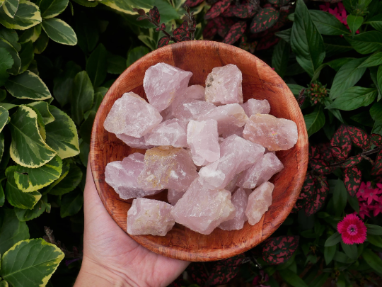 Rose Quartz Rough Stones