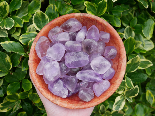 Amethyst GRADE B Tumbled Stones