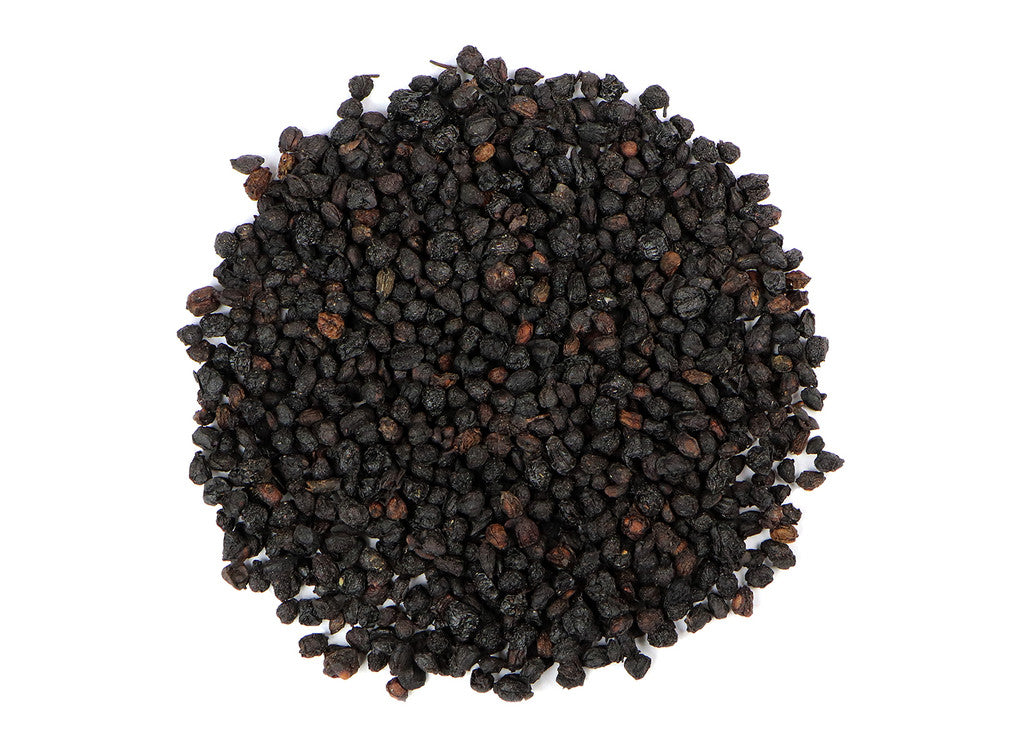 Organic Elderberries Loose Bulk Herbs - Sambucus Nigra