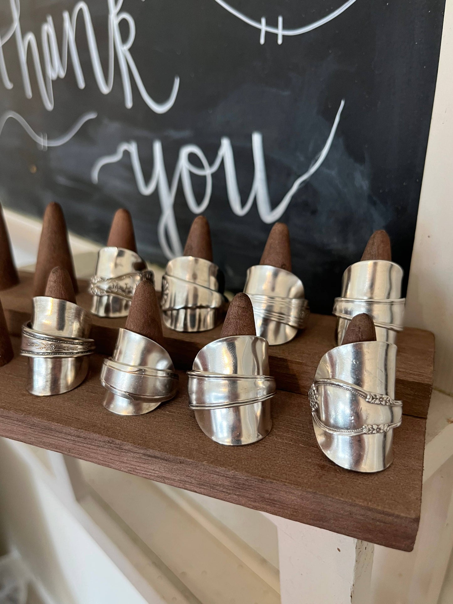 Saddle Whole Spoon Rings