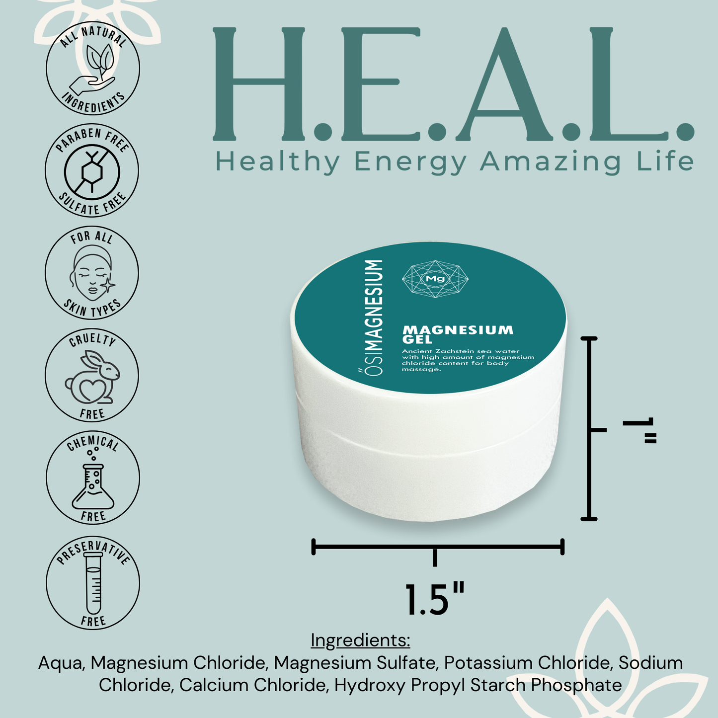 ŐSIMAGNESIUM Gel- 0.25oz SAMPLE