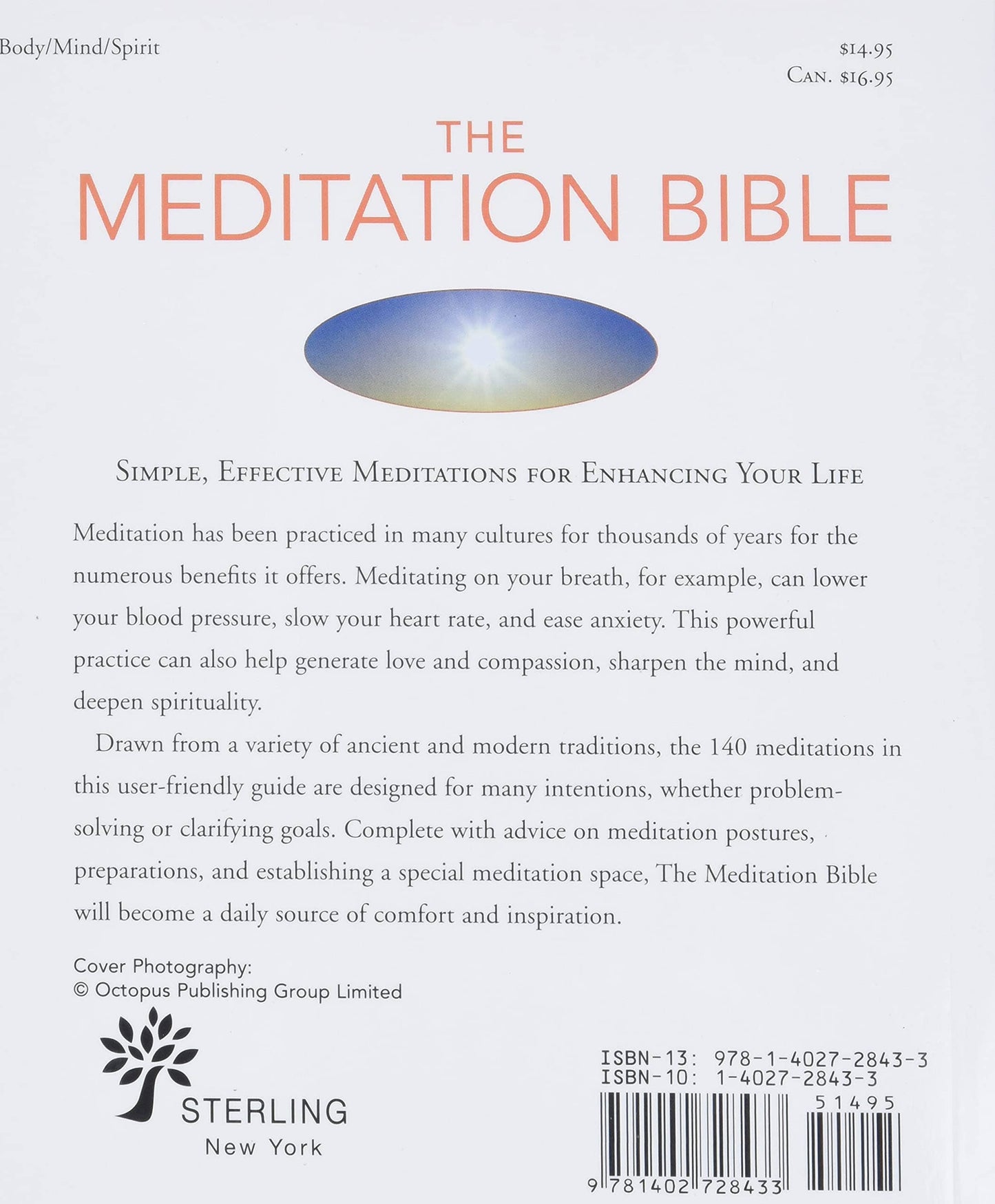 Meditation Bible: Trade Paperback