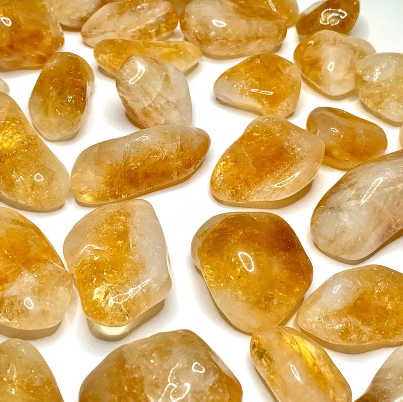 Citrine Tumbled Stones