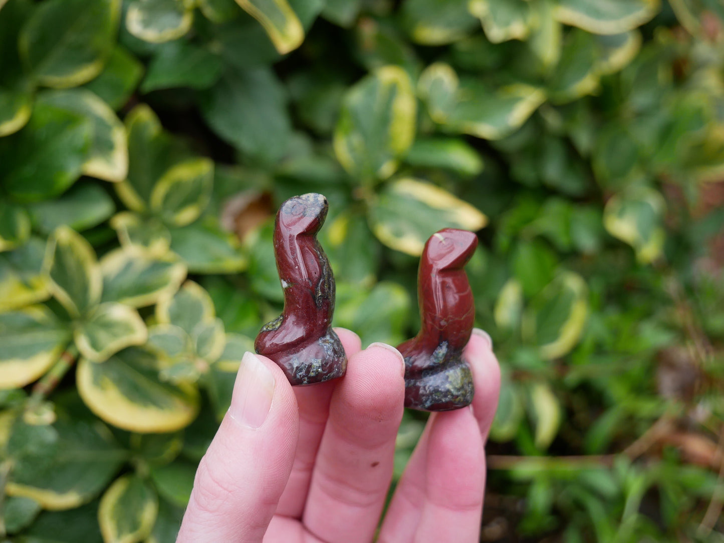Dragon Blood Jasper Snake - Spirit Animals