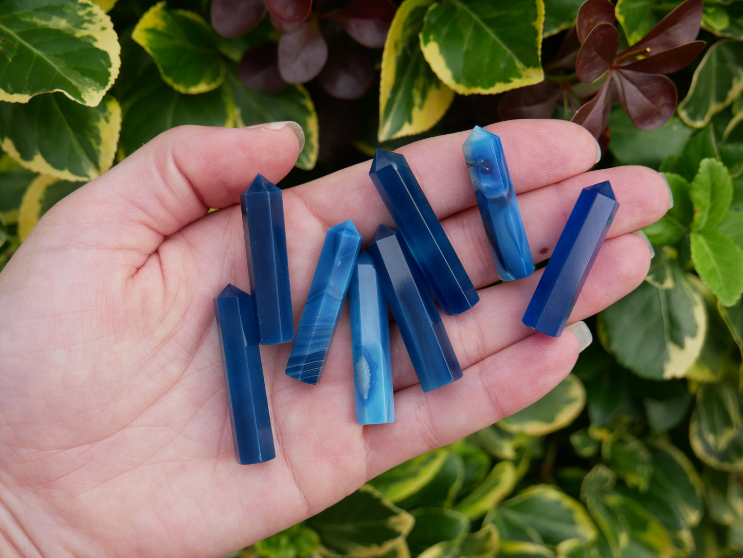 Blue Onyx Points - The Healing Sanctuary